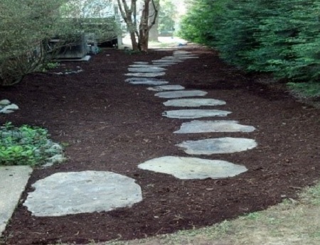 step stone path